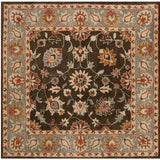 safavieh clearance heritage hg412a charcoal brown rug
