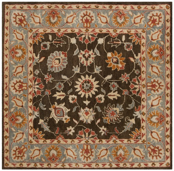 safavieh clearance heritage hg412a charcoal brown rug