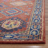 safavieh clearance heritage hg427p rust rug