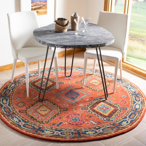 safavieh clearance heritage hg427p rust rug