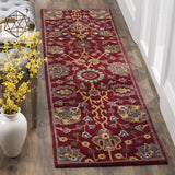 safavieh clearance heritage hg655a red rug