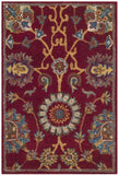 safavieh clearance heritage hg655a red rug