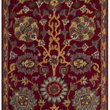 safavieh clearance heritage hg655a red rug