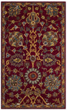 safavieh clearance heritage hg655a red rug