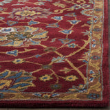 safavieh clearance heritage hg655a red rug