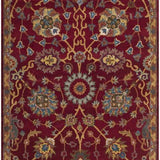 safavieh clearance heritage hg655a red rug
