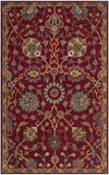 safavieh clearance heritage hg655a red rug