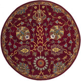 safavieh clearance heritage hg655a red rug