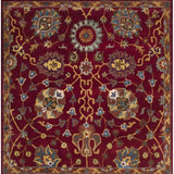 safavieh clearance heritage hg655a red rug