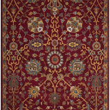 safavieh clearance heritage hg655a red rug