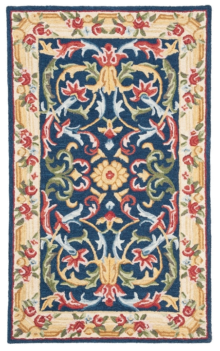safavieh clearance heritage hg657n navy rug