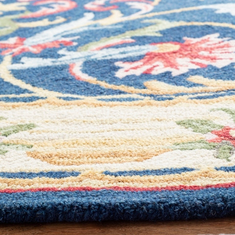 safavieh clearance heritage hg657n navy rug