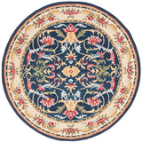 safavieh clearance heritage hg657n navy rug