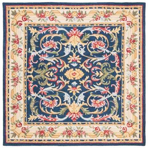 safavieh clearance heritage hg657n navy rug