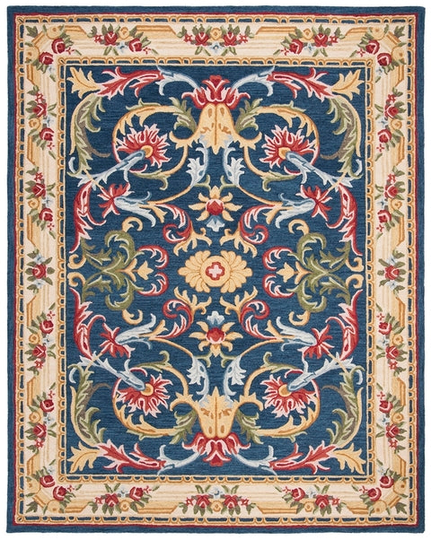 safavieh clearance heritage hg657n navy rug