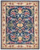 safavieh clearance heritage hg657n navy rug