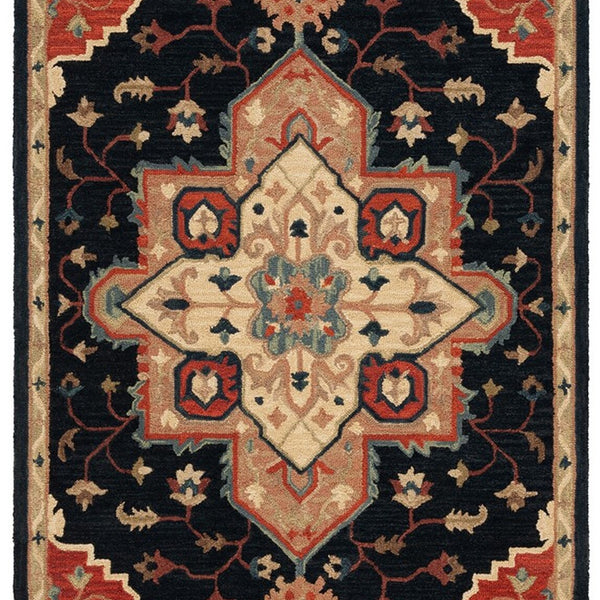 safavieh clearance heritage hg929n navy rug