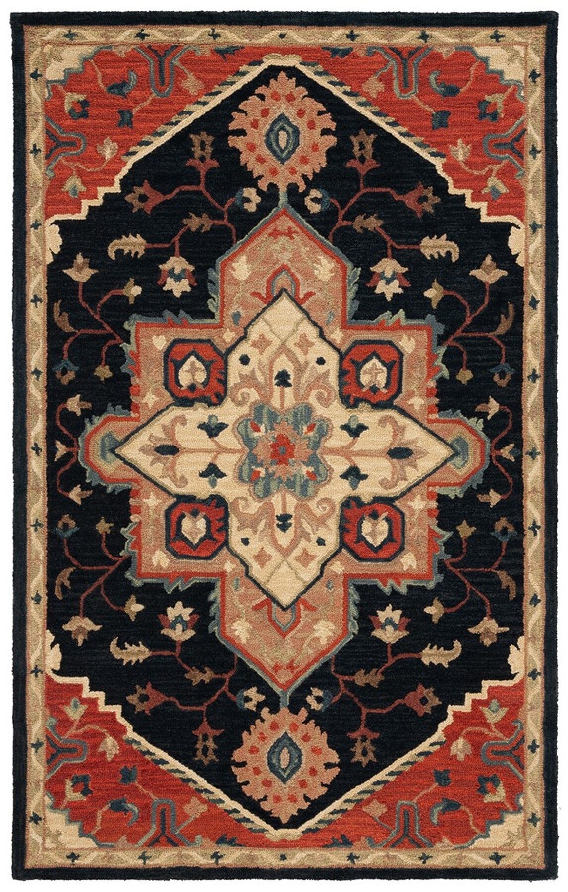 safavieh clearance heritage hg929n navy rug