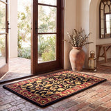 safavieh clearance heritage hg953a black rug