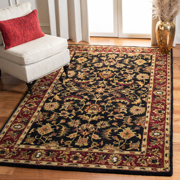 safavieh clearance heritage hg953a black rug