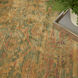 nourison luxurious lrs01 olive rug