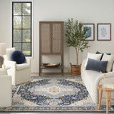 nourison nourison essentials persian nre07 navy rug