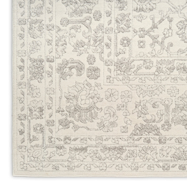 nourison grace gce01 grey rug