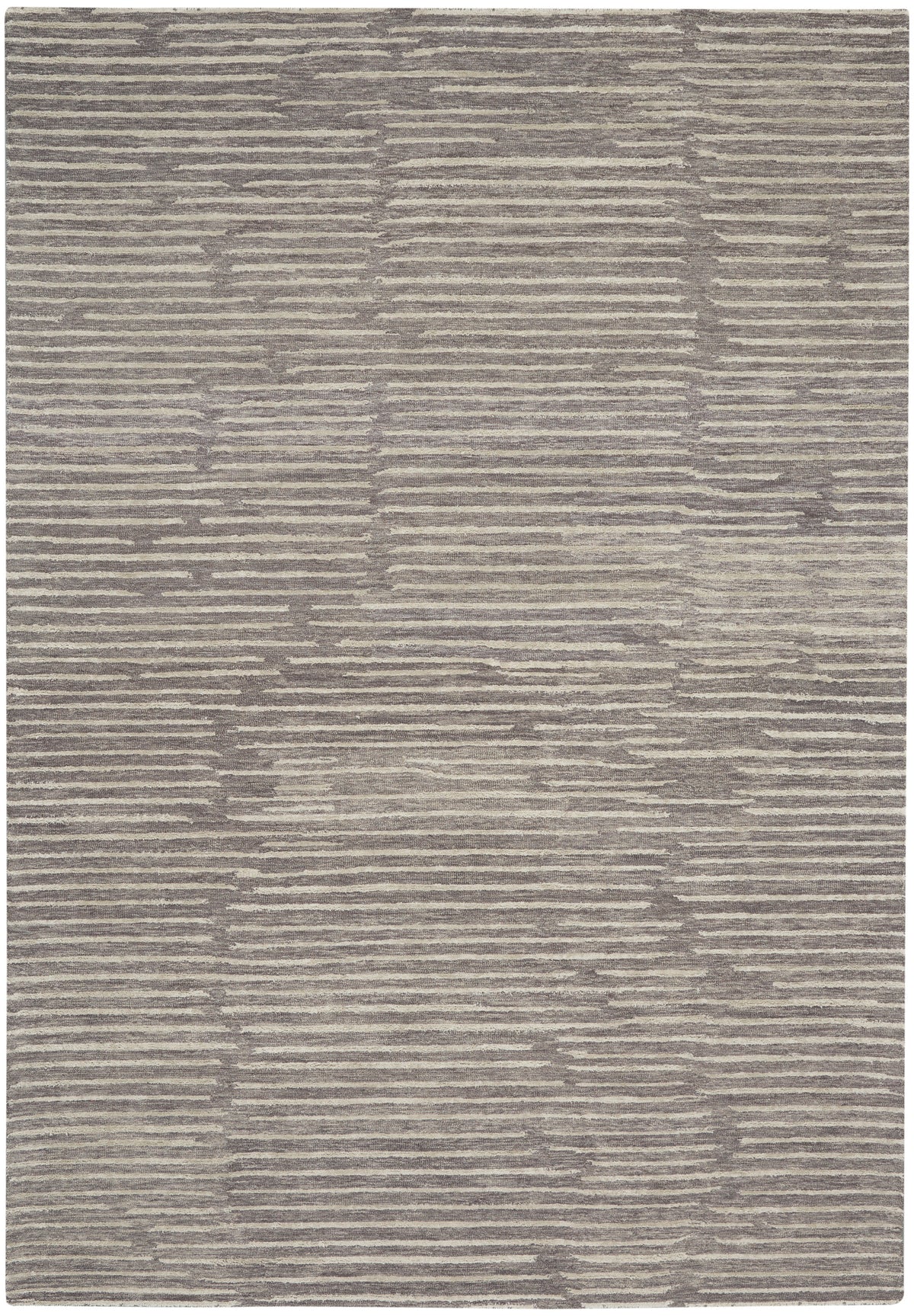 nourison ck010 linear lnr01 grey rug