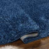 Hauteloom Faina HHAJFAINAA4 Navy Machine Made Polyester Rug