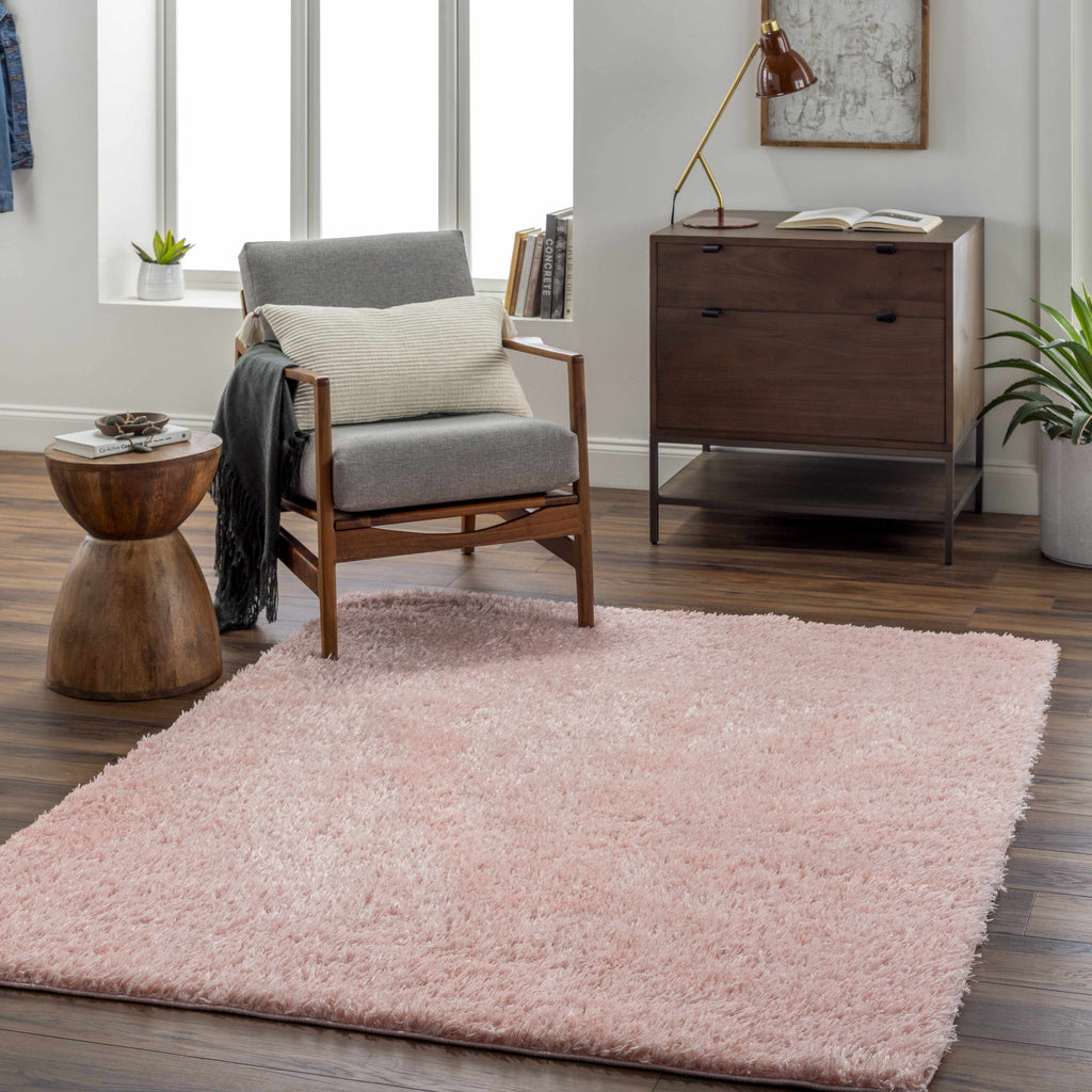 Hauteloom Faina HHAJFAINAA8 Pink Machine Made Polyester Rug
