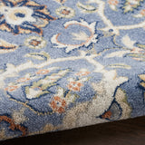 nourison allur alr03 light blue rug