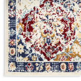 nourison grafix grf31 blue multicolor rug