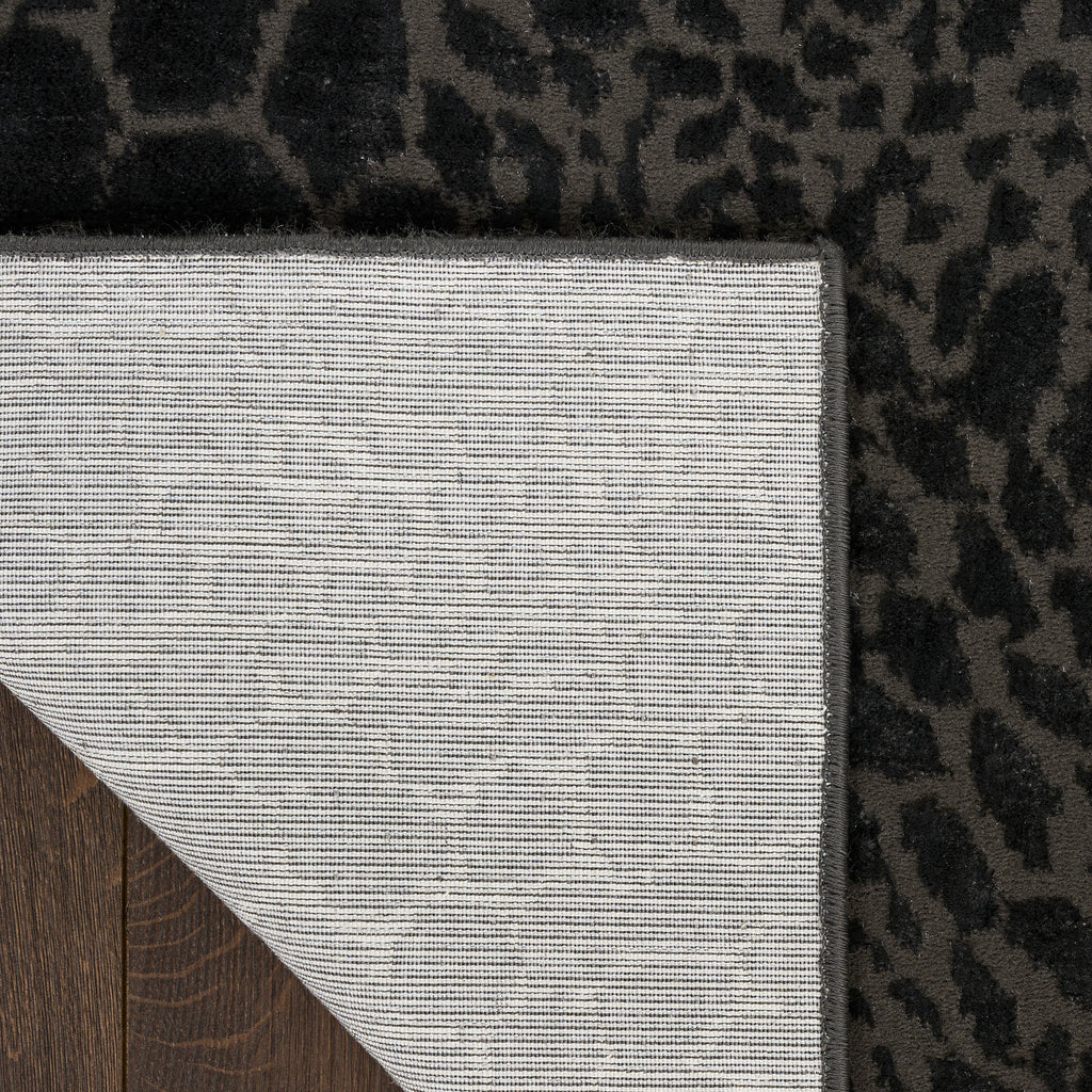 nourison desire dsr08 charcoal silver rug