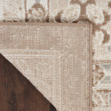 nourison serenity home srh01 ivory mocha rug