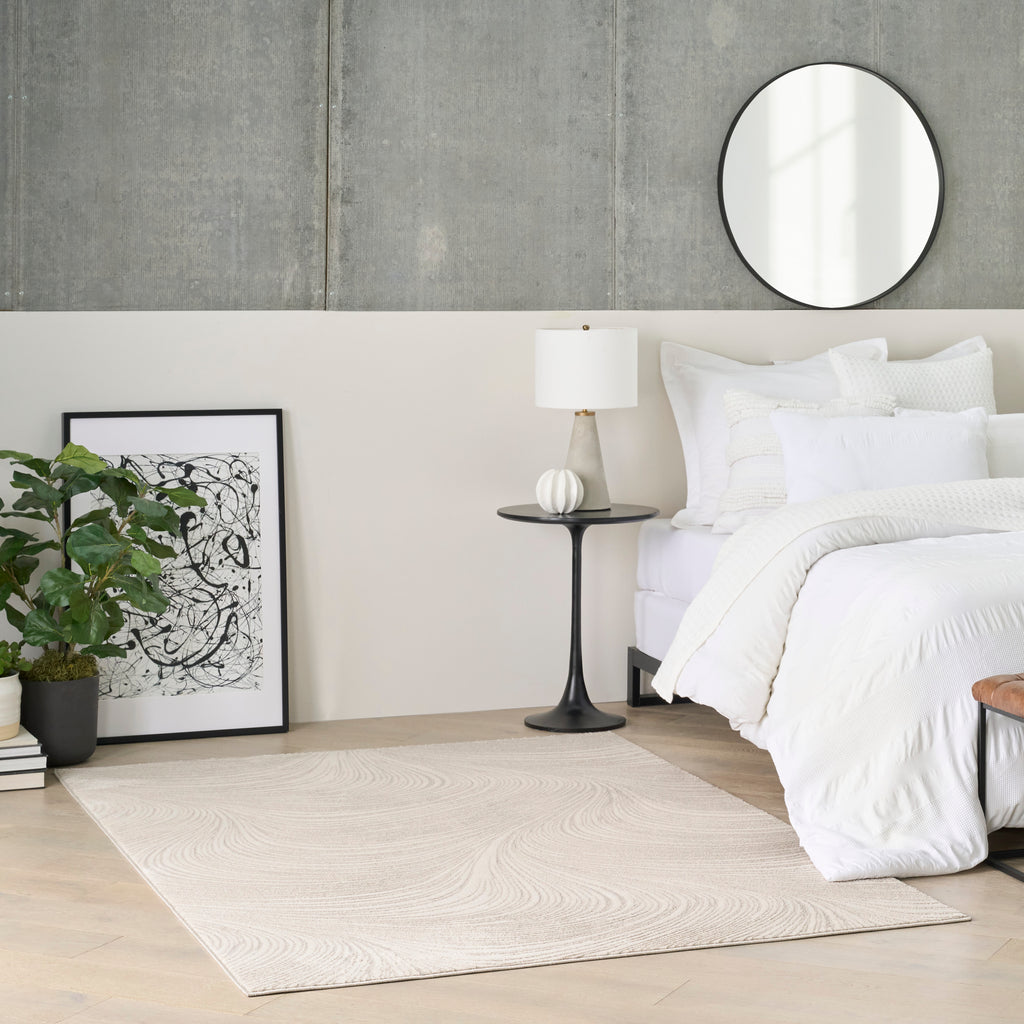 nourison central park west cep02 beige rug
