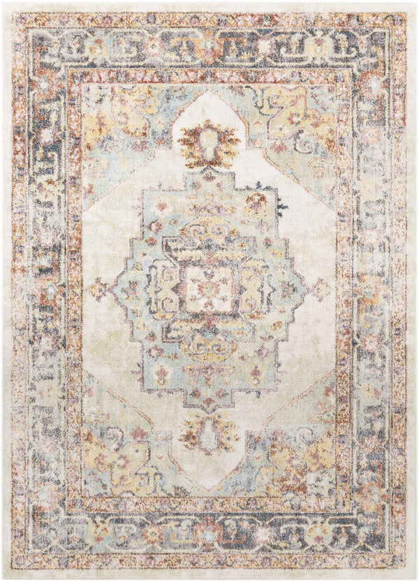 Hauteloom Hillcrest HILLC Lavender Machine Made Polypropylene Rug