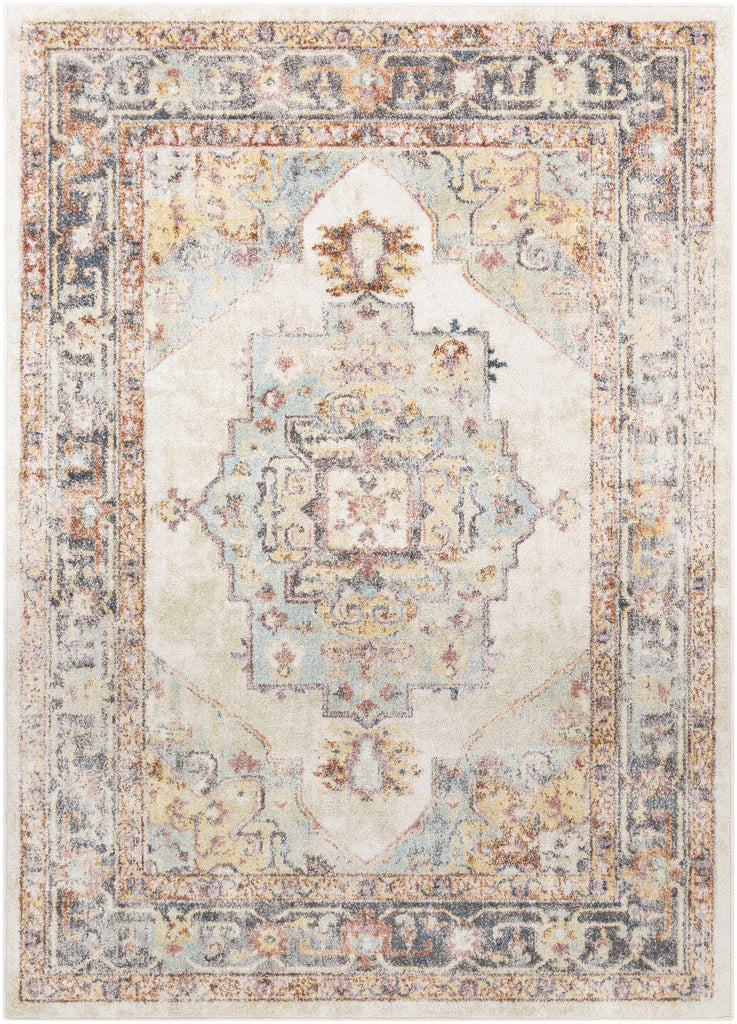 Hauteloom Hillcrest HILLC Lavender Machine Made Polypropylene Rug