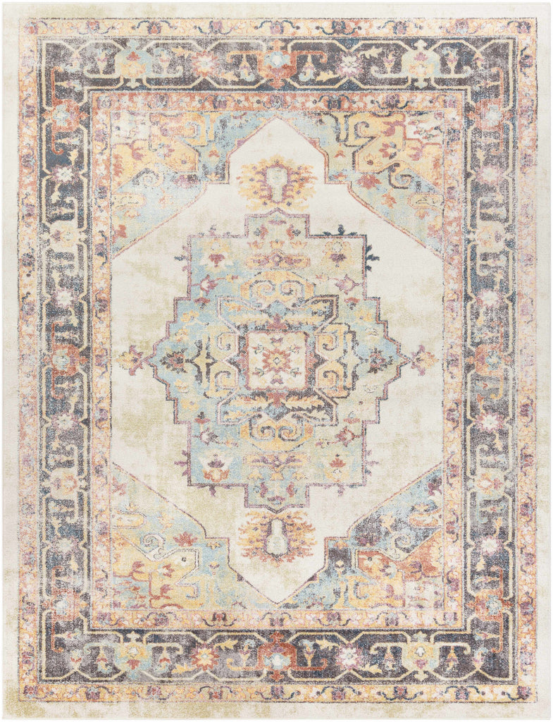 Hauteloom Hillcrest HILLC Lavender Machine Made Polypropylene Rug