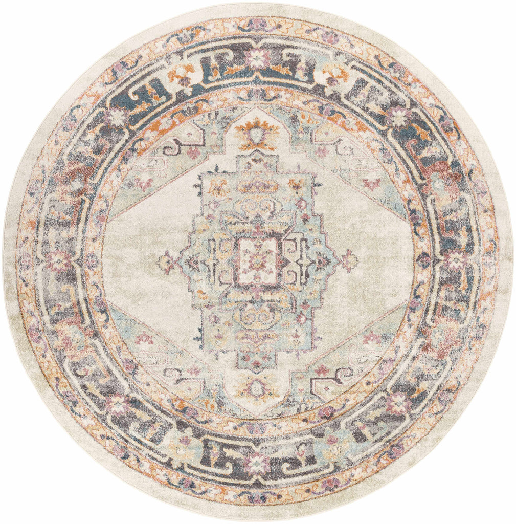 Hauteloom Hillcrest HILLC Lavender Machine Made Polypropylene Rug