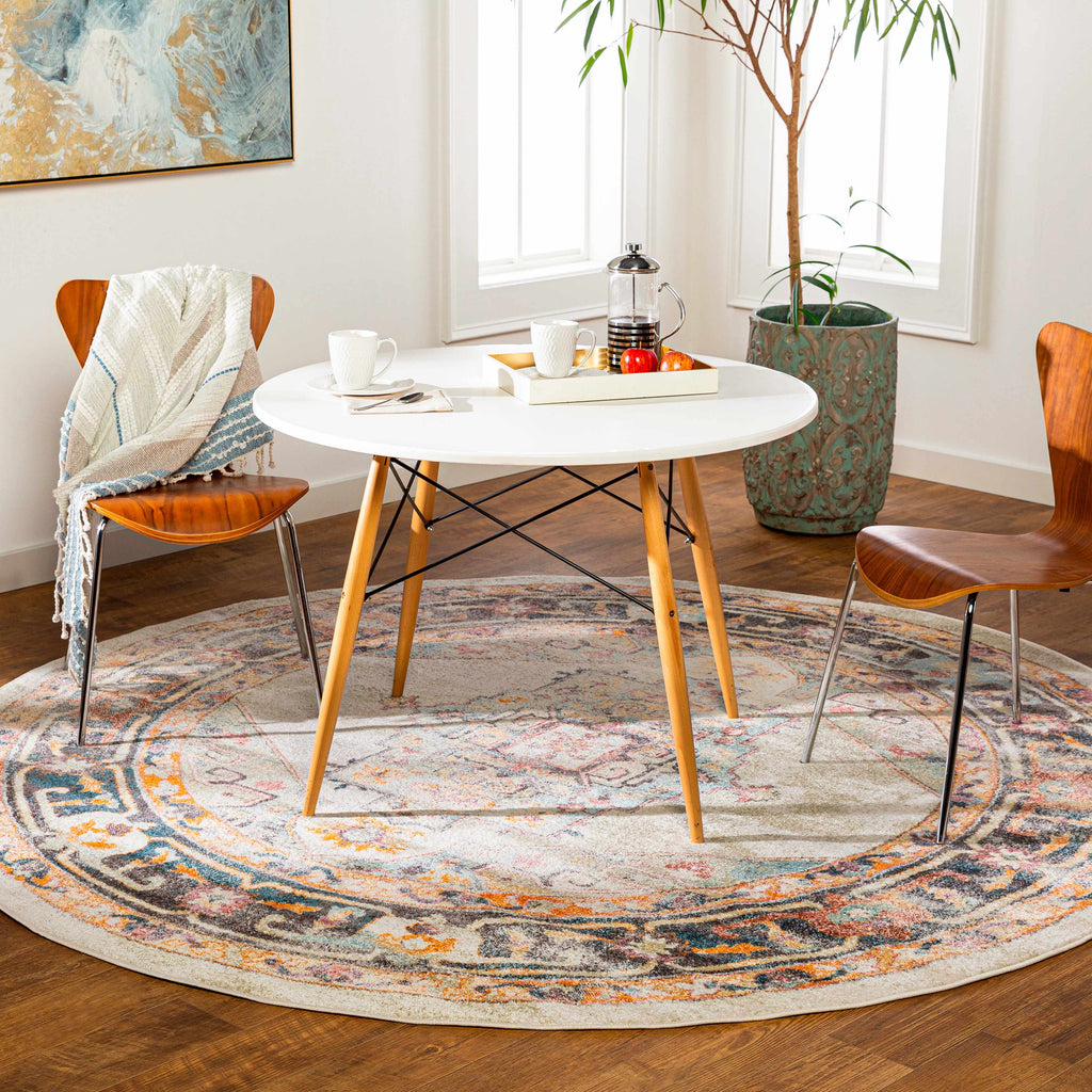 Hauteloom Hillcrest HILLC Lavender Machine Made Polypropylene Rug