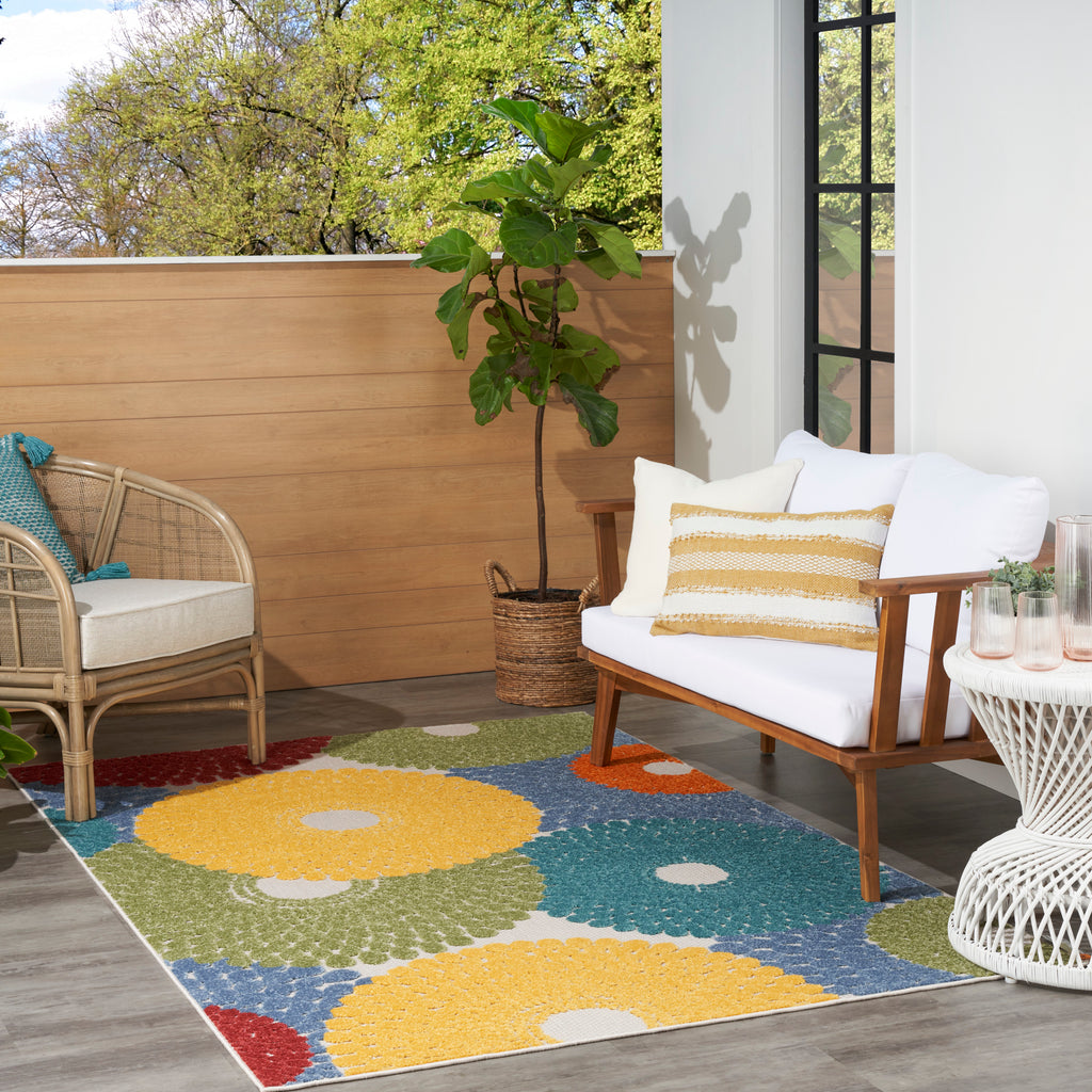 nourison aloha alh29 multicolor rug