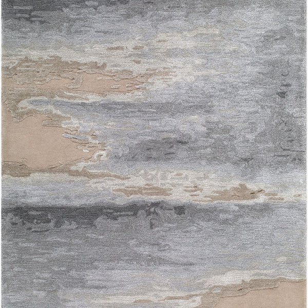 surya hiroshima hio 2301 slate gray rug