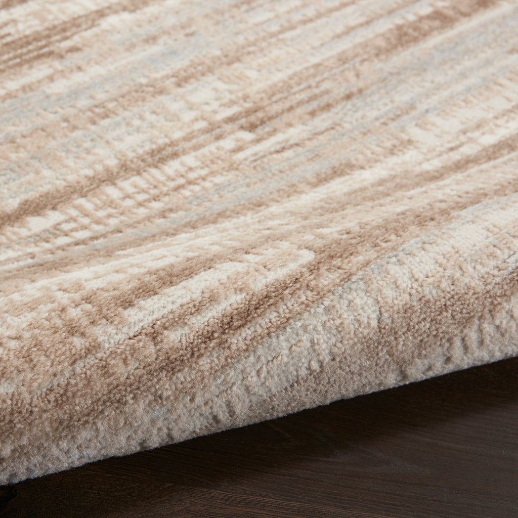 nourison elation etn01 ivory grey rug