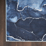 nourison daydream ddr02 navy blue rug