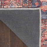 nourison grand washables grw02 navy brick rug