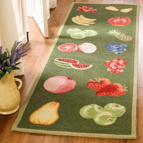 safavieh clearance chelsea hk265d hunter green rug