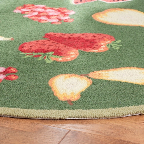 safavieh clearance chelsea hk265d hunter green rug