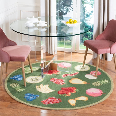 safavieh clearance chelsea hk265d hunter green rug