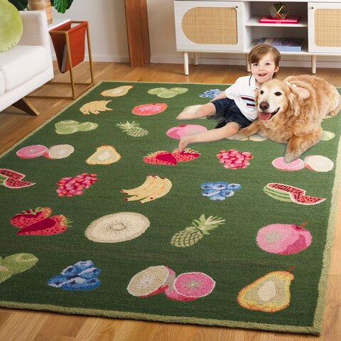 safavieh clearance chelsea hk265d hunter green rug