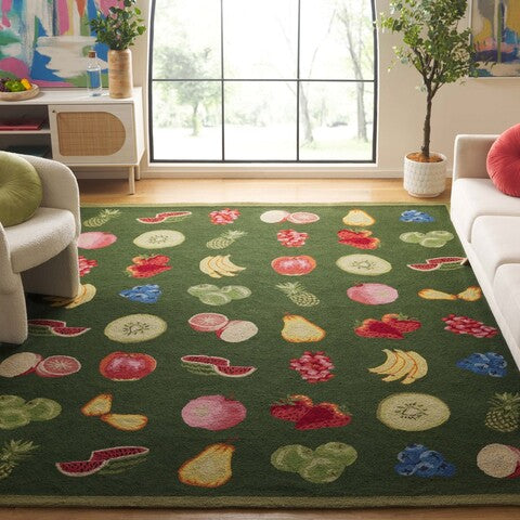 safavieh clearance chelsea hk265d hunter green rug
